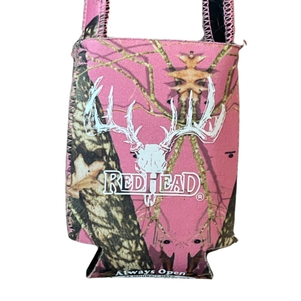 𝅺red HEAD Neoprene Drink Carrier.